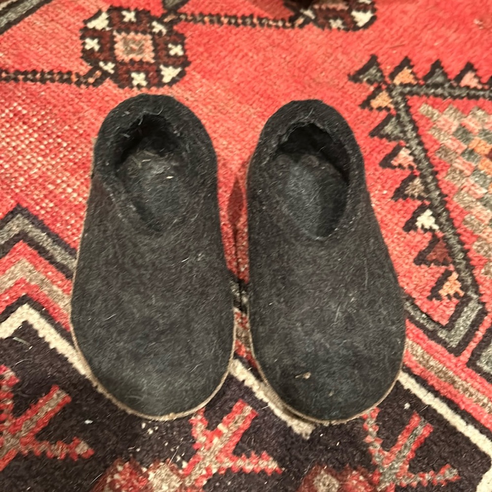 GLERUPS felted wool slipper EU24 toddler